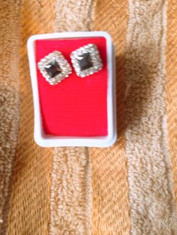 Beautiful beaded earrings silver 925