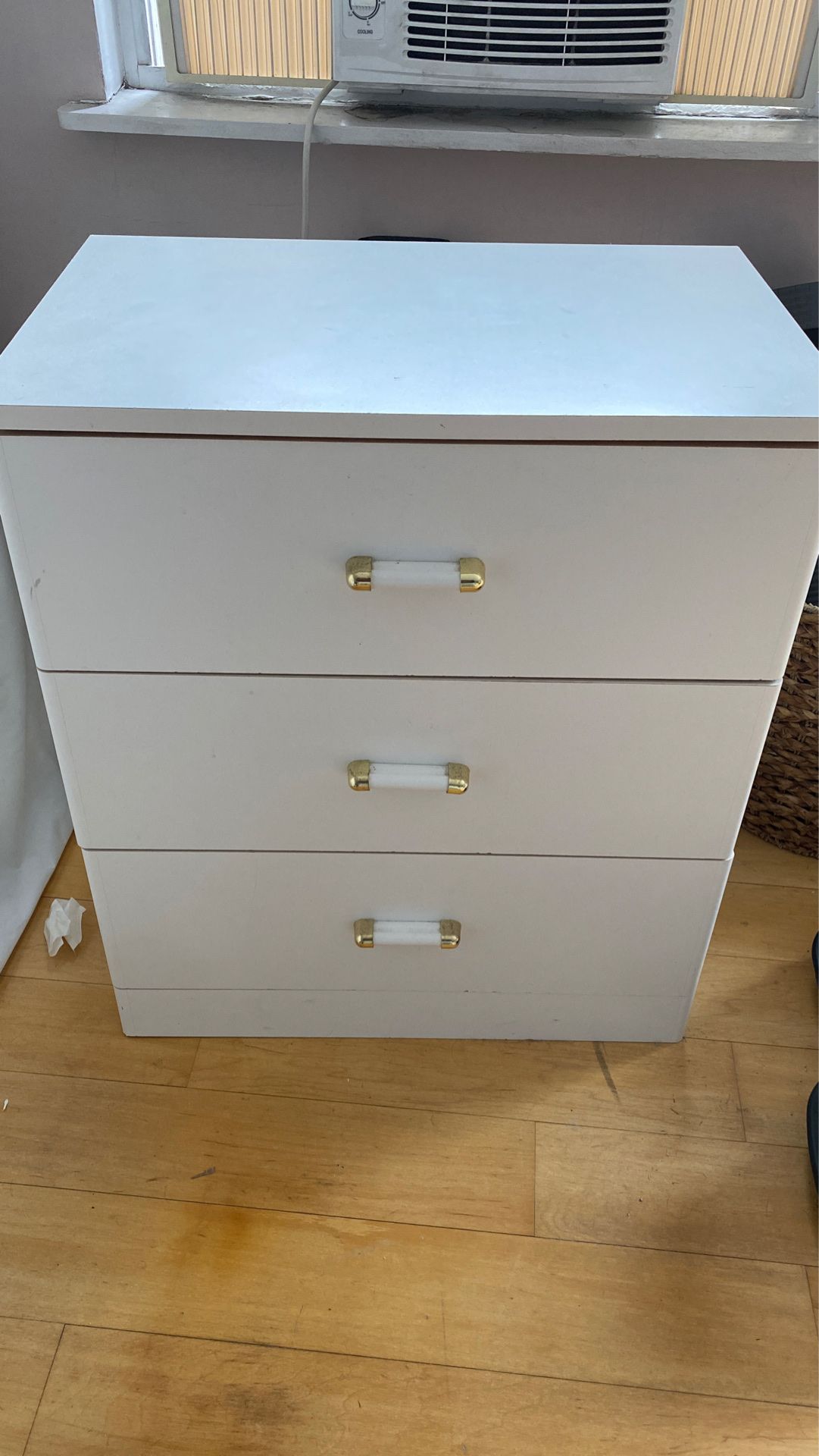 White dresser