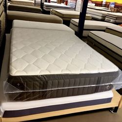Queen Size Stearns Foster Pillow Top LUX ESTATE MOORE 14” inches Thick Firm Mattress New From Factory Delivery Same Day 