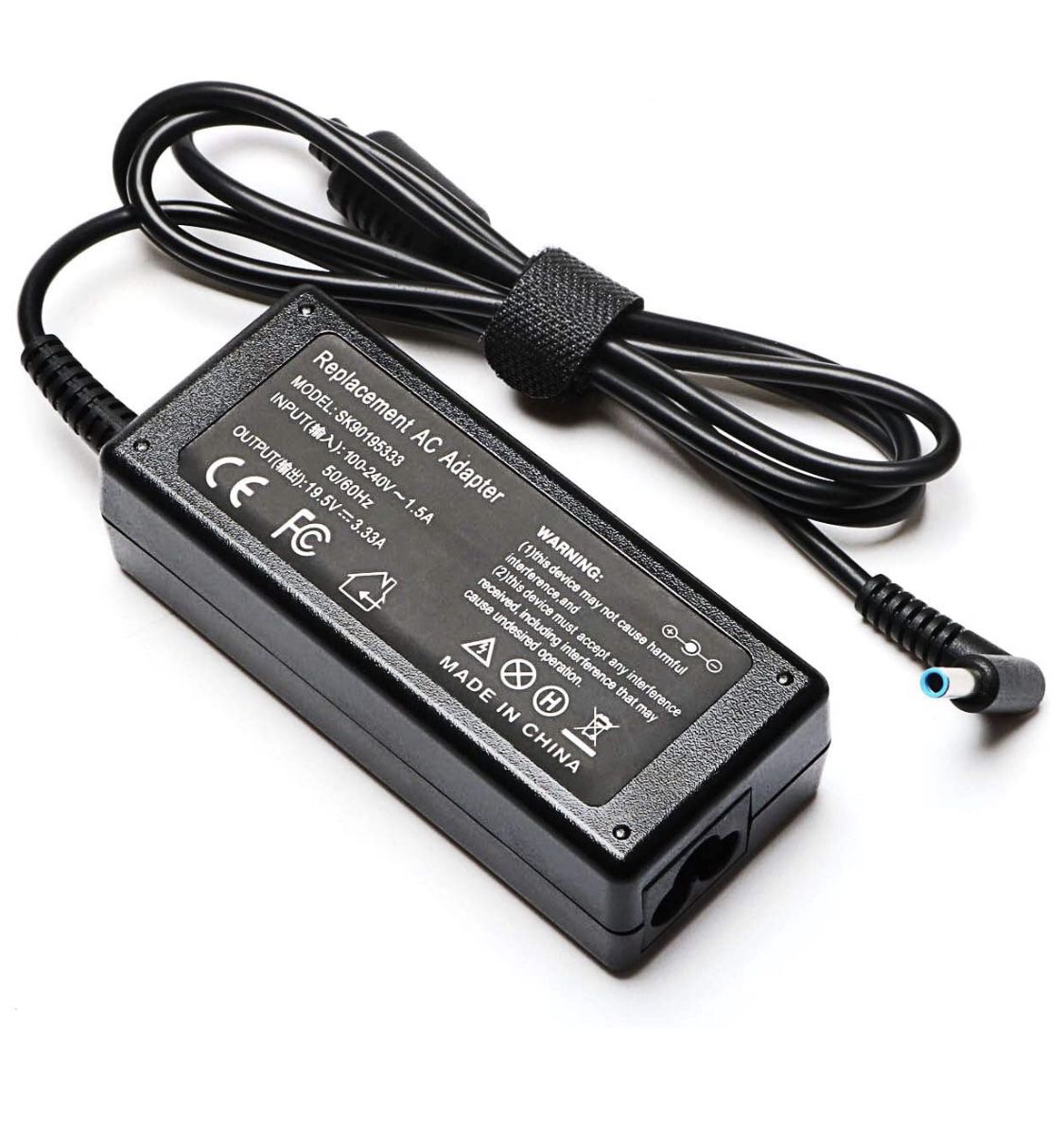 65W 19.5V Replacement AC Adapter Laptop Charger for HP Chromebook 11 14 G3 G4 G5 Probook 450 G3 G4 HP 15 15-d035dx 15-r029wm 15-f009wm 15-f023wm 15-f