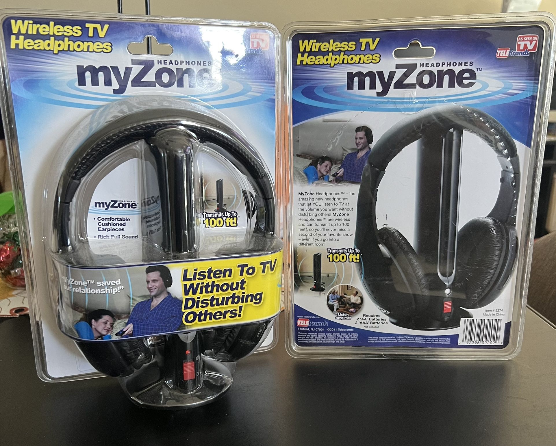 Wireless TV Headphones 