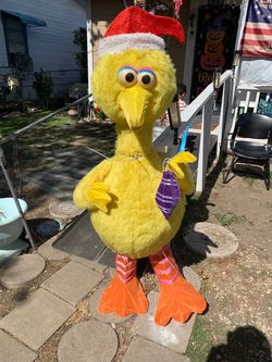 5 foot tall Big Bird This was a display, not sold at any stores .