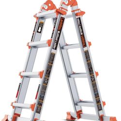14 Feet Aluminum 4 Step Extension Ladder