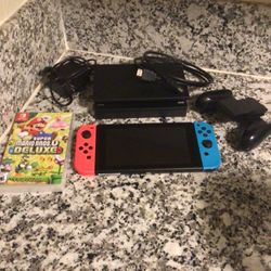 Nintendo Switch set with Mario Game 