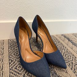 Jessica Simpson Denim Heels