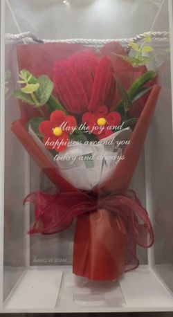 Light up flower bouquet