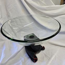 Modern glass Vessel Sink Bowl 