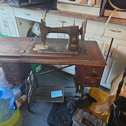 White Rotary Sewing Machine