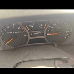04-12 Chevy Colorado speedometer