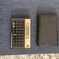 HP 12C Financial calculator