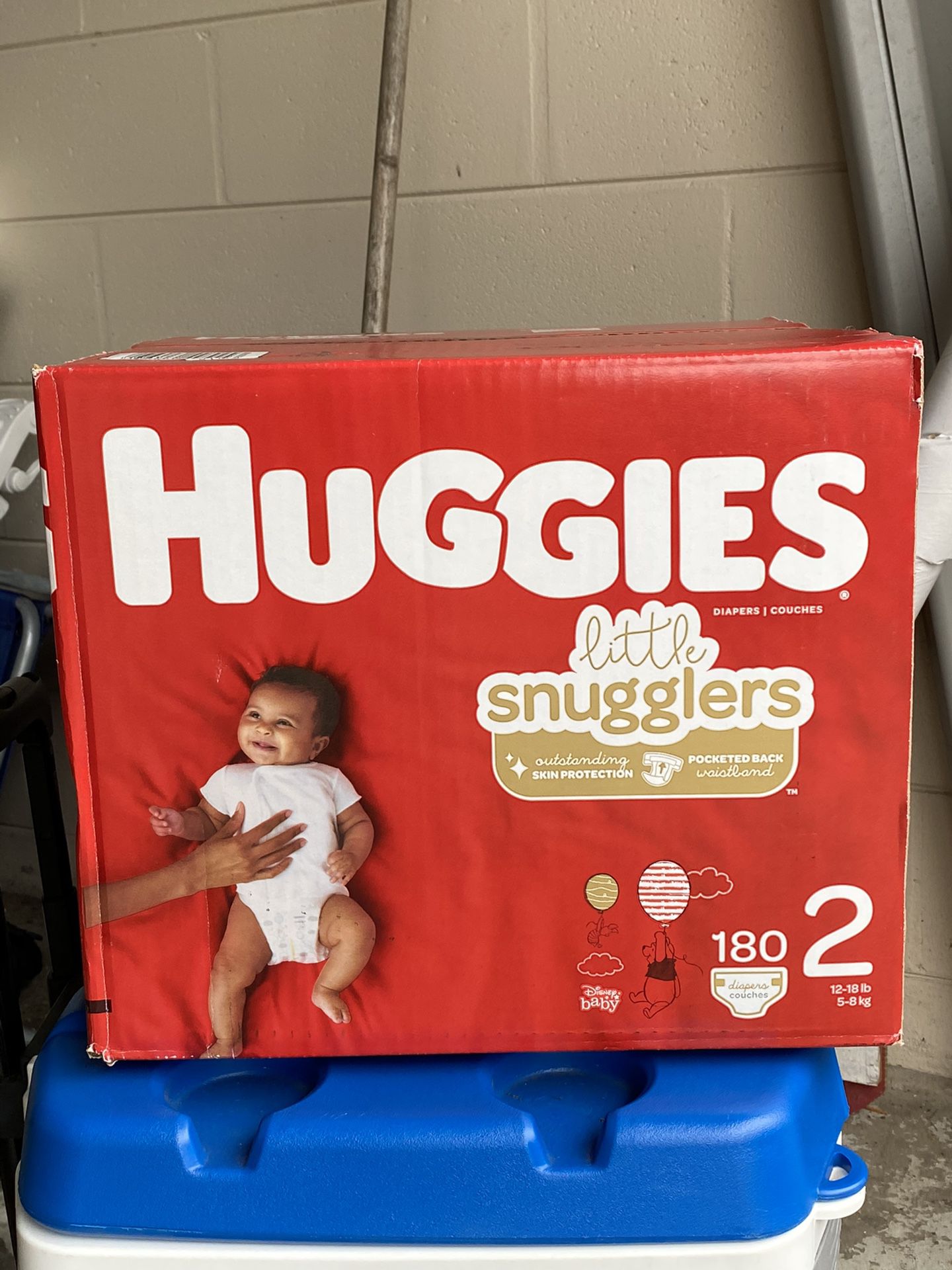 NEW/ NEVER OPENED Huggies Diapers - size 2