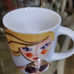 Starbucks Mini Handpainted Mermaid Mug
