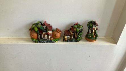 Three Ceramic Decoration