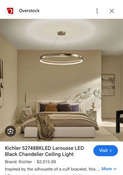 Kichler 52748LED Larousse 50" Wide LED Ring Chandelier