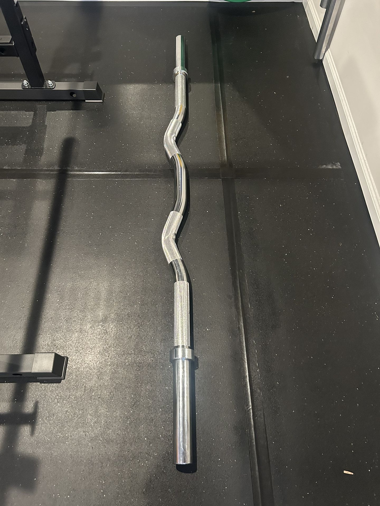 Barbell - Rackable EZ Curl FAT Bar