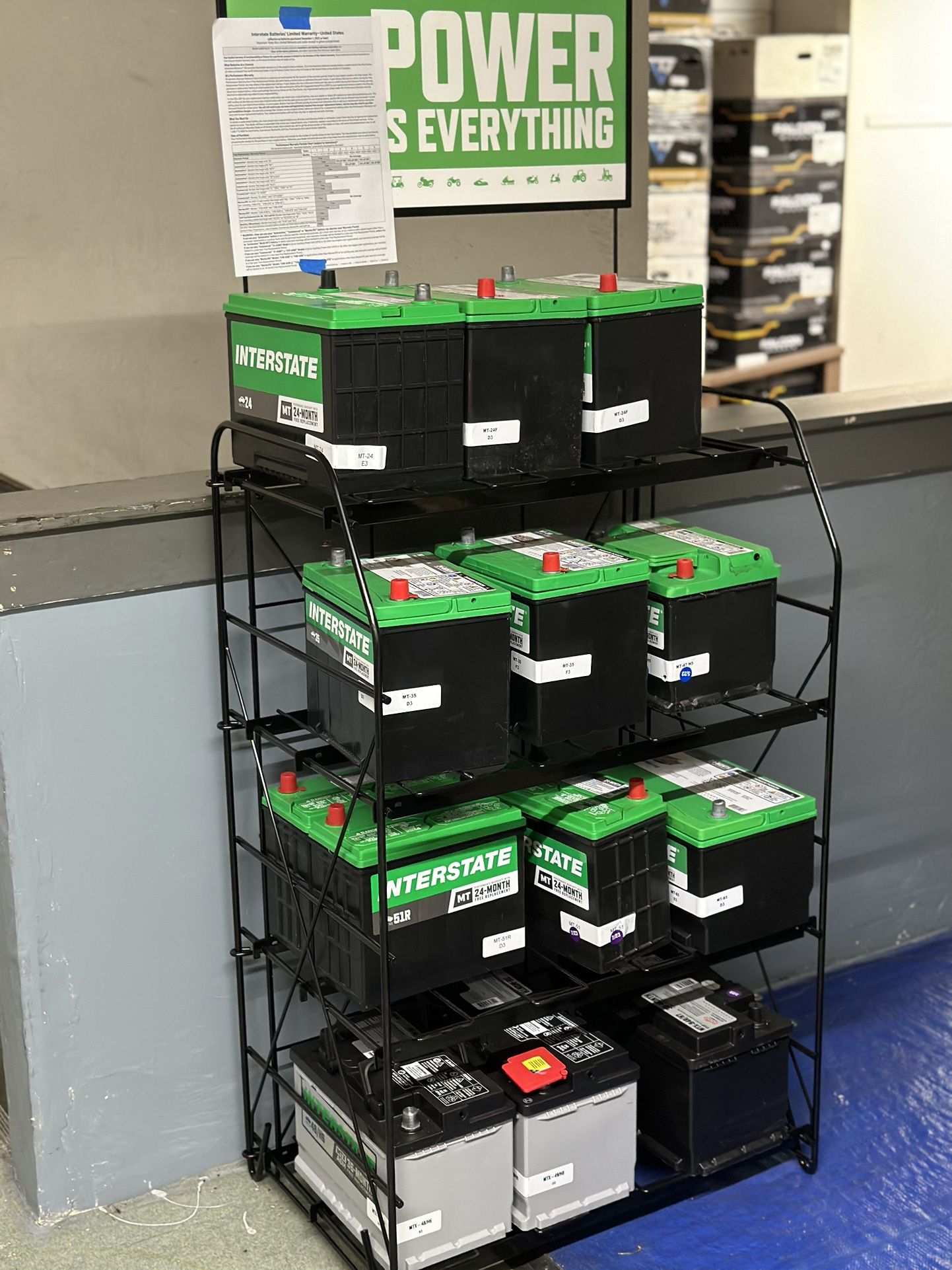 INTERSTATE BATTERIES SPECIAL 🔥 DM FOR PRICING ☎️