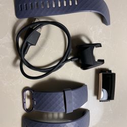 Fitbit Charge 3 Accessories Charger Blue Gray