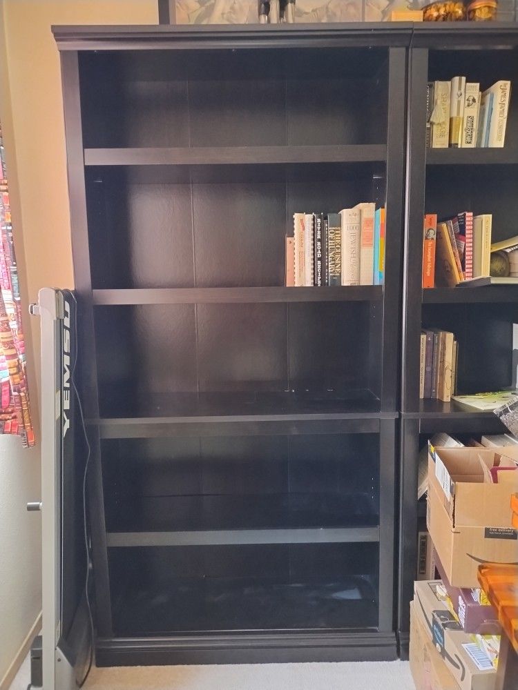 2 Large Bookshelves