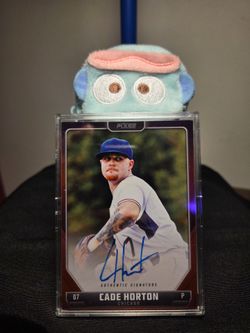 Cade Horton Pulse Authentic Autograph Baseball Card