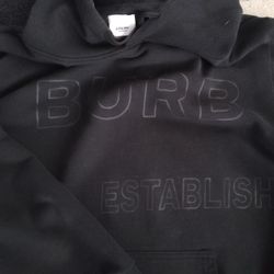Black Burberry HOODIE