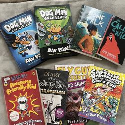 Dogman Wimpy kid books