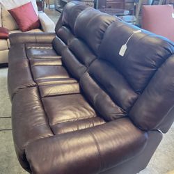 Double Electric Recliner Couch