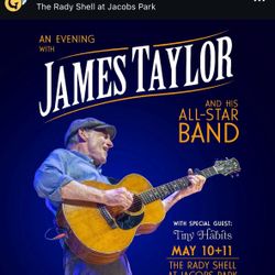  3 James Taylor tickets! 
