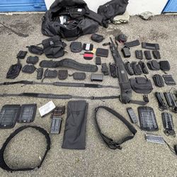 Military and Law Enforcement Tactical Gear Lot