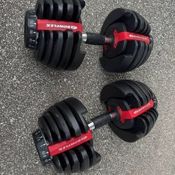 Bowflex SelectTech 552 Adjustable Dumbbells (5lb - 52.5lb) – For Sale