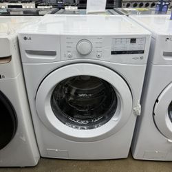 Brand new LG 4.5 Cu. Ft. Stackable Front Load Washer in White with Coldwash Technology