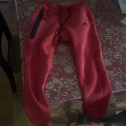 Nike Tech  J- Size Small - Red