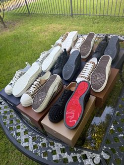 Designer Sneakers – Dior &Burberry – Sizes 9 & 10