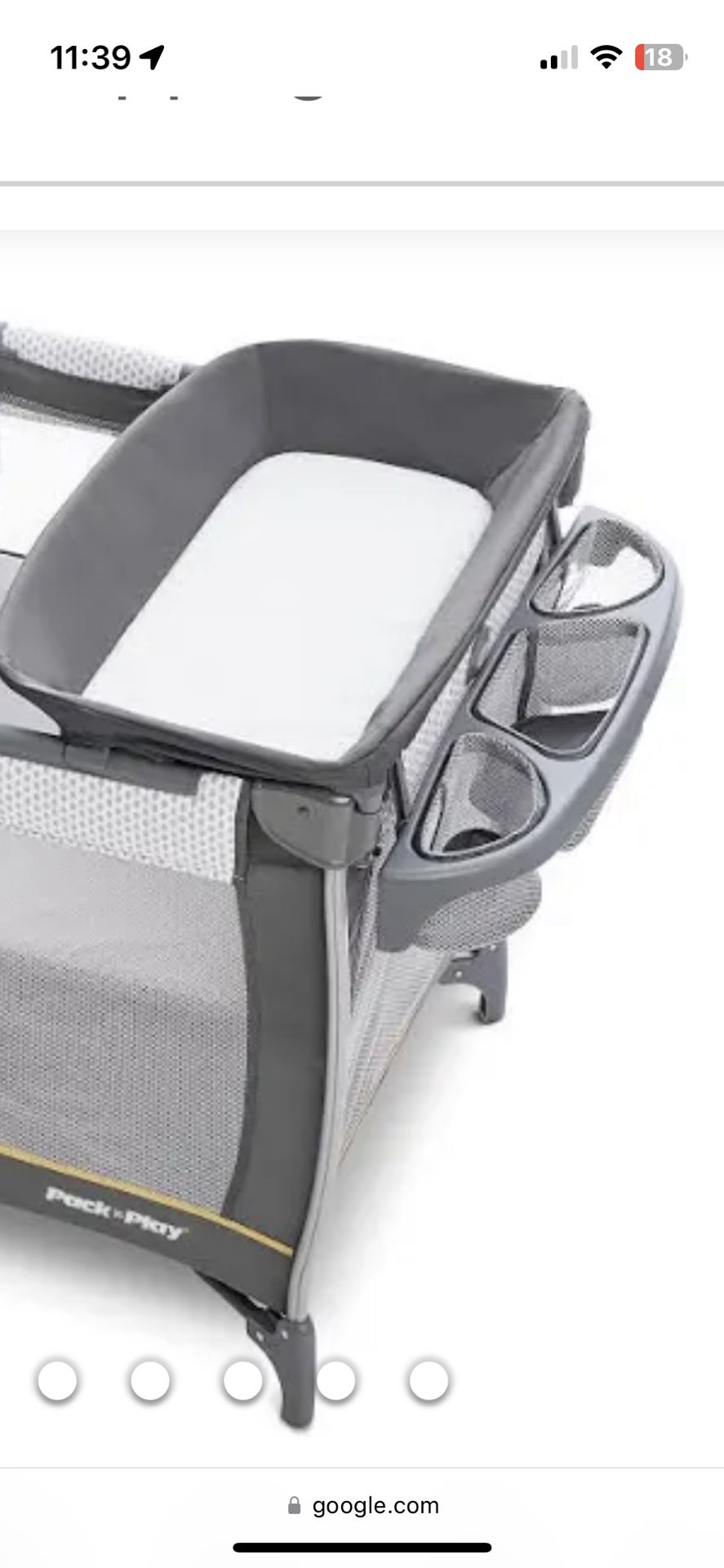 Graco Pack 'n Play With Diaper Changer And Other Accessories for Sale