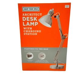 Architect Desk Lamp  Charging Port 