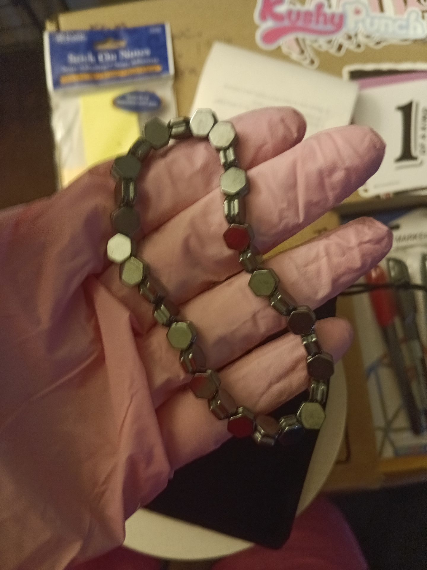 Mood jade bracelet