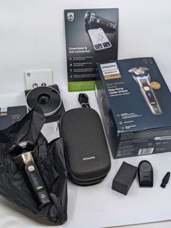 Philips Norelco i9000 Prestige Ultra Electric Shaver, Dark Slate
5 Custom Shave Modes, Quick Clean Pod, Premium Travel Case,