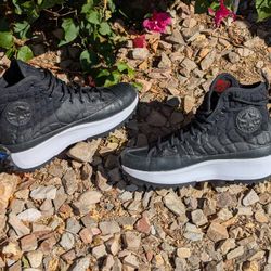 Converse Run Star Hike Hi Digital Terrain Black Men 8 / Women 9.5 Platform VGC