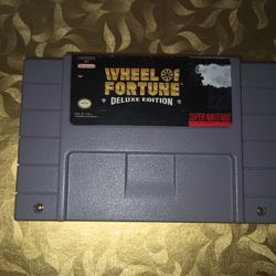 Wheel Of Fortune Deluxe Edition for Super Nintendo 