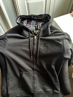 Burberry Black Zip-Up (M/L)