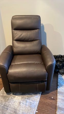 FREE brown leather/pleather recliner manual lever - excellent condition