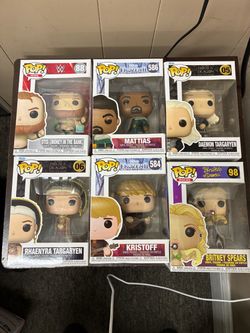 Funko Pop Vinyl Figures Lot of 6