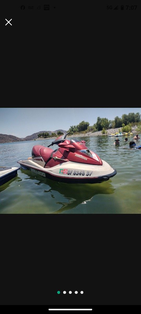 SEADOO GTX VTEC 155 JET SKI 3550 EACH SKI NO TRAILER RUNNING LOW HOURS