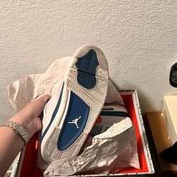 Nike Air 4 Military Blue Size 6y
