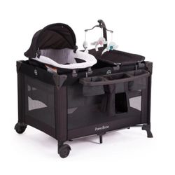 Playard With Bassinet And Changing Table