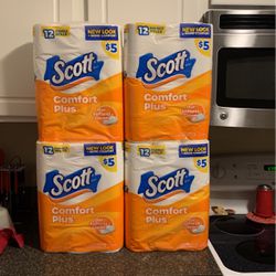 Scott Bathroom Tissue-4 Items!($20.00 Value)