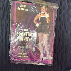 Cocktail Playboy Bunny Halloween Costume