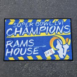 Rams Superbowl Mat
