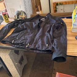 Harley Davidson Jacket 8 Zipper Pockets Men’s Medium