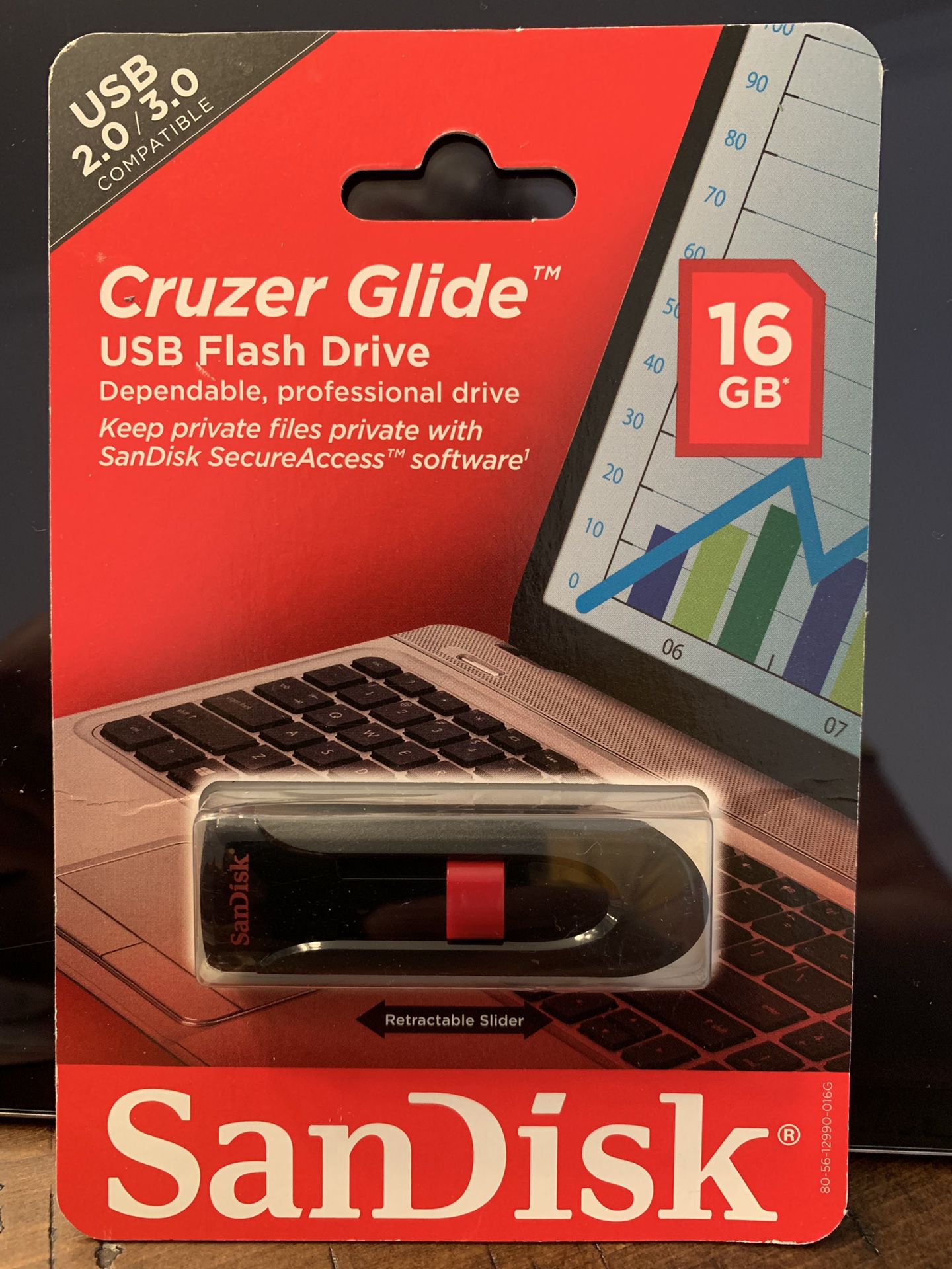 New Flash drive still in package