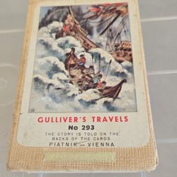 Vintage 1950's Gulliver's Travel No.293 Playing Cards 